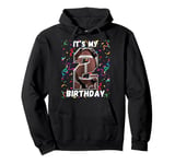 It's My 2nd Birthday Football 2 Year Old Boy Girl Pullover Hoodie