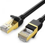 Nopea verkkokaapeli STP RJ45 Cat 7 5m musta