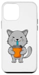 Coque pour iPhone 12 mini Chat & Café : Accord Parfait