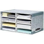 Fellowes 0875006 Trieur de bureau Banker Box System Gris