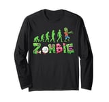 Zombies Eat Brains T Shirt Funny Zombie Shirt For Men Women Long Sleeve T-Shirt