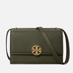 Tory Burch Miller Pebble-Grain Leather Shoulder Bag