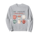 Hot Chocolate Season Matching Family Christmas Sweatshirt