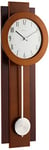 Bulova C3383 Horloge Murale décorative en Bois de Noyer et Acajou 45,7 cm