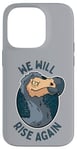 Coque pour iPhone 14 Pro We Will Rise Again - Un dodo incapable de voler disparu