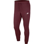 Nike Men's M NSW CLUB BB Joggers, night maroon/White, XL