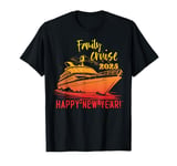 Family Cruise Happy New Year 2025 New Years Eve Party Family T-Shirt