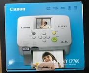 Canon - Selphy CP760 Digital Compact Photo Printer + Paper, CD & Handbook, Boxed