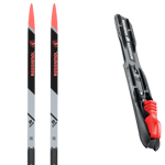 ROSSIGNOL Pack ski de fond Rossignol Delta Comp R-skin Jr 25 + Fixations Enfant Gris / Noir Rouge taille 166 2025