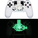 Manette, Mini Volant De Jeu, Pièce De Rechange Pour Sony Ps4, Accessoire De Jeux De Course (Vert Lumineux)