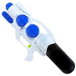 BLUE SKY - Pistolet À Eau - Jeu de Plein Air - 044120 - Blanc - Plastique - 66 cm - Jouet Enfant - Jeu de Plage - Piscine - À Partir de 6 Ans