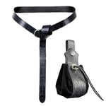 Ceinture Médiévale Cuir, 1Pcs Ceinture Medievale Homme Femme, 1Pcs Sac Ceinture Médiéval, Accessoires Renaissance avec Cordon pour Accessoire de Costume Cosplay Chevalier Viking