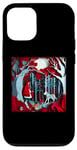 Coque pour iPhone 12/12 Pro Illustration en papier découpé Petit Chaperon rouge