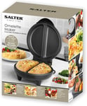 Salter Omelette Maker Non-Stick Dual Egg Cooker Easy Clean Cooking Plates 750W