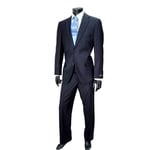 HUGO BOSS Costume Classique Homme Pasini1 Movie1 50199197 Bleu Rayé Tg. 50C