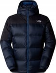 Kurtka Diablo Down Hoodie-Shady Blue Black Heather-L The North Face