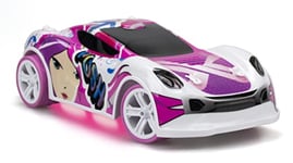 Exost Lightning Amazone - Voiture télécommandée Rose avec Son & LED- Jouet pour Enfant 5,6,7,8,9,10 Ans