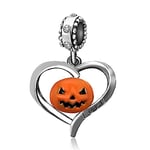 JMQJewelry Pumkin Birthstone Birthday April White Love You Womens Beads Charms for Bracelets Necklaces Pendants Fits Pandora Bracelet