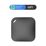 Traceur GPS intelligent Bluetooth,fonctionne avec Apple Find My Andrea ITag,dispositif de rappel anti-perte,localisateur classé MFI,clé de voiture,animal de compagnie,enfants - Type Black #E