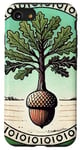 iPhone SE (2020) / 7 / 8 Oak from Acorn Illustration Tree Lovers mighty Oak tree Case