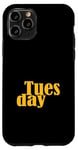 Coque pour iPhone 11 Pro University Varsity-Gold Tuesday Varsity-Gold