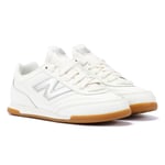 New Balance Unisex RC42 White Trainers material_leather1 - Size UK 5