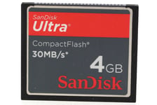 4GB SanDisk Ultra 30MB/S Compact Flash Cf Card