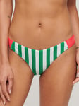 Superdry Striped Cheeky Bikini Bottoms