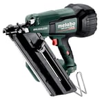 Metabo Cordless Nailer NFR 18 LTX 90 BL (Without Battery, with Metabox 340, Battery Voltage 18 V, Nail Speed 2/s, Magazine Capacity 47 Nails) 612090840