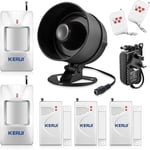 KERUI Wireless Home Security System, Door Alarm System Kit with... 