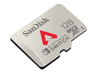 Sandisk - Flashminnekort - 128 Gb - Microsdxc Uhs-I - For Nintendo Switch, Nintendo Switch Lite