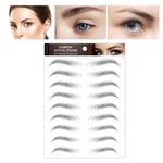 Tattoo Eyebrow Stickers Hair Like Peel Off 6D Waterproof Semi Permanent Eyeb LSO