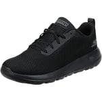 Skechers Homme Go Walk Max - 54601 Baskets, Noir Black, 45.5 EU