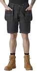 Dickies - Shorts for Men, Eisenhower Extreme, Elasticated Waist, Black, 36W