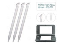 3 x White Plastic Pens Pen Stylus Touch for Nintendo - ̗̀new ̖́ 3DS XL/LL 2015+ 