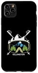 Coque pour iPhone 11 Pro Max Killington Vermont Masque de ski Motif montagne