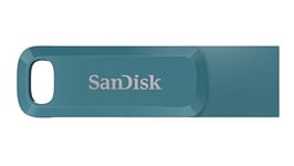 SanDisk 512GB Ultra Dual Drive Go USB C Flash Drive, USB C Memory stick for Android smartphone, USB stick up to 400 MB/s, reversible USB Type-C and USB Type-A connectors, Navagio Bay