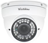 1080P Cctv Camera Dôme Securite Exterieur,Large Portee Visuelle(Lentille 2,7-13,5Mm),36 Ir Led Ir Cut,100Ft Vision Nocturne