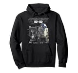 Star Wars R2-D2 Astromech Droid Schematic Pullover Hoodie