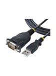 StarTech.com 3ft (1m) USB to Serial Cable DB9 Male RS232 to USB Converter