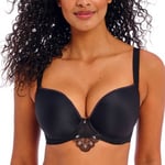 Freya BH Loveland UW Moulded Plunge Tshirt Bra Svart G 65 Dam