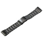 Garmin Forerunner 965/955/945/935 Titanium Steel Watch Band 22mm - Grå