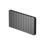 Noirot - Radiateur Fonte beladoo Nativ 1000W Bas Anthracite connecté intuis M153323