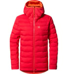 Haglöfs Spitz Down Hood Women Bright Red