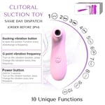 Clitoral Clit Sucking G Spot Dildo Vibrator Vibration Sex Toy for Women Silicone