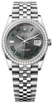 Rolex 126284RBR-0037 Datejust 36 Harmaa/Teräs Ø36 mm