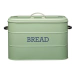 Kitchencraft Nostalgia Bread Bin  - English Sage