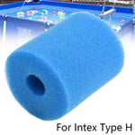 Cartouche d'Éponge en Mousse pour Filtre de Piscine Intex Type H,Accessoire de remplacement Réutilisable et Lavable,1 Pièce