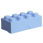LEGO LUNCH BOX / STORAGE BRICK NEW - LIGHT BLUE
