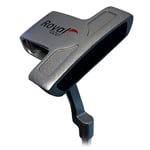 RG Golf Mallet Putter Chrome Venstre 34"